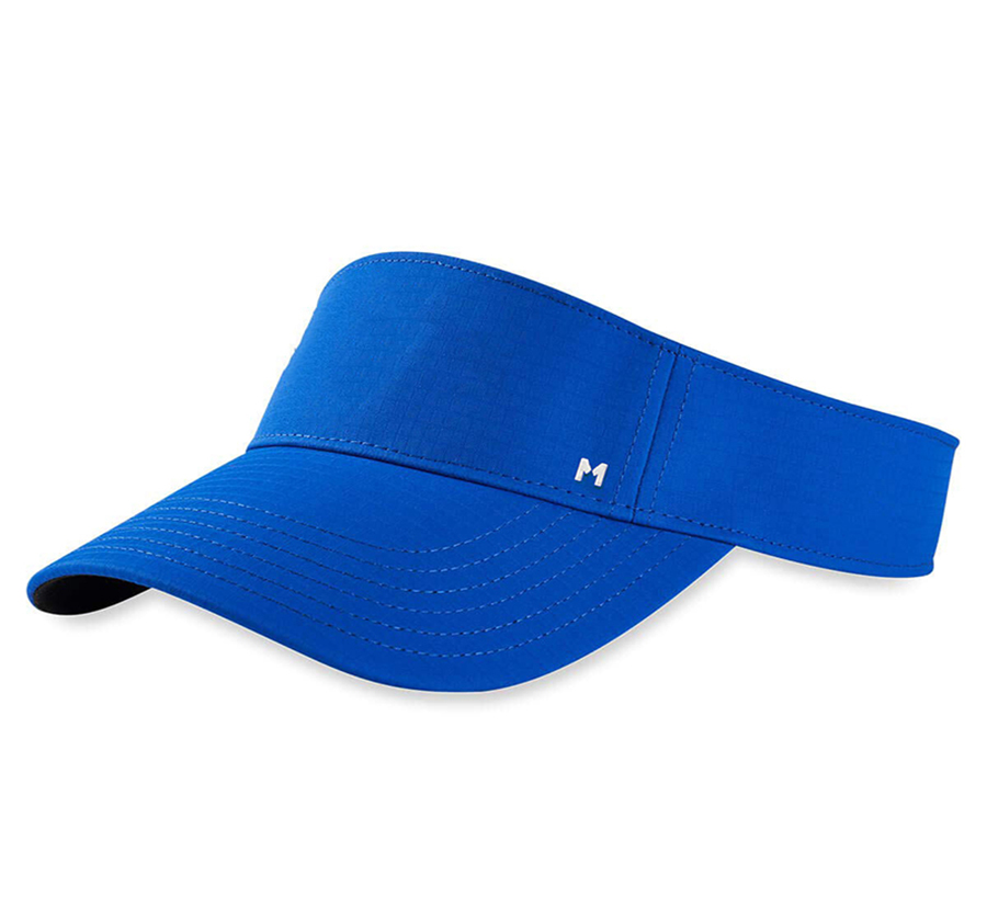 帽子定制蓝色夏季防晒帽防紫外线沙滩遮阳帽户外空顶帽